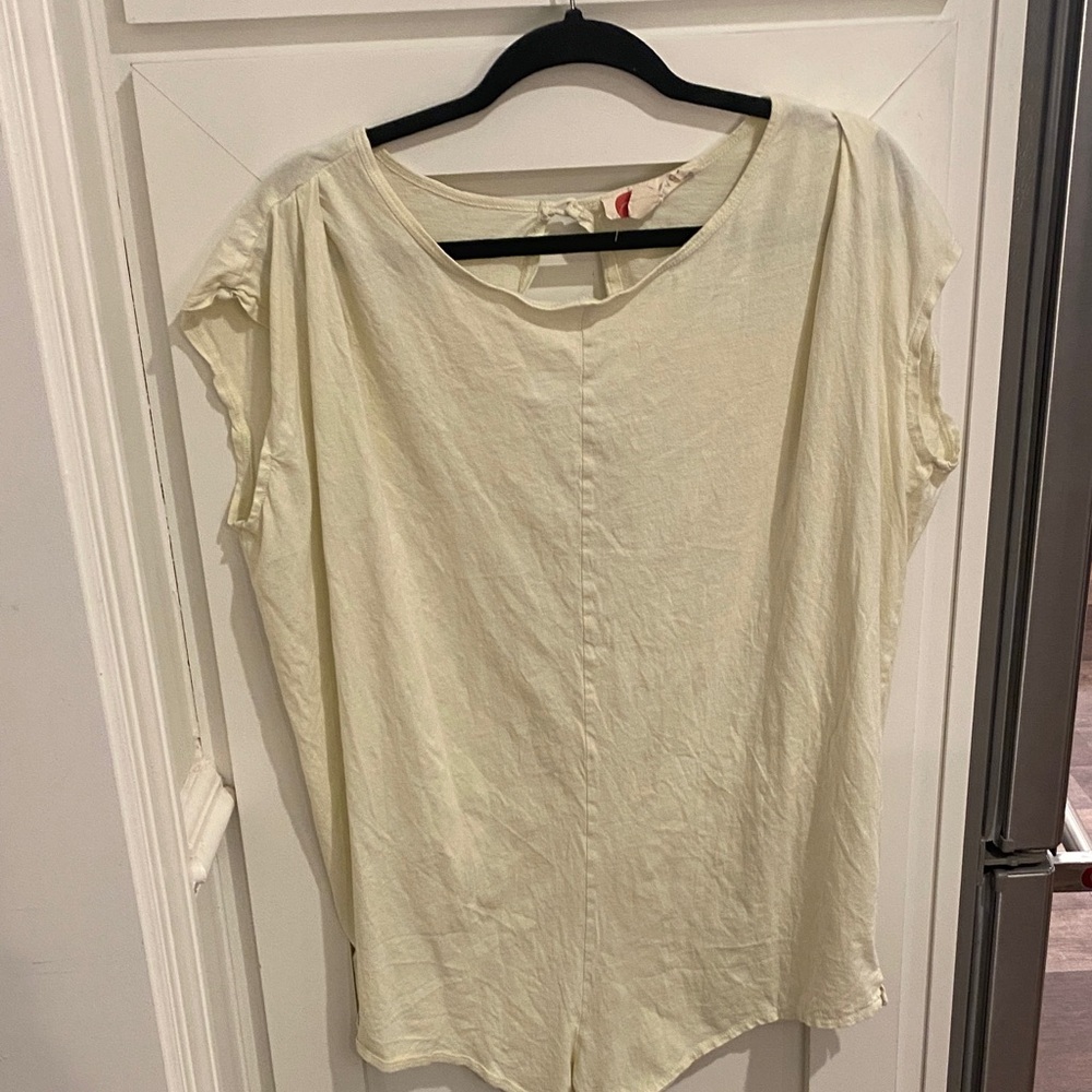 FP Movement by Free People Cream Swim Coverup